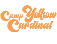 Camp Yellow Cardinal Logo